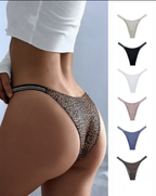 Curvvvy® SparkleGlam – Bikini sin costuras de leopardo