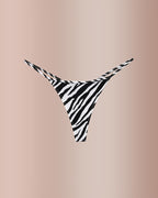 Curvvvy® ForLove – Tanga básica de tiras finas con estampado