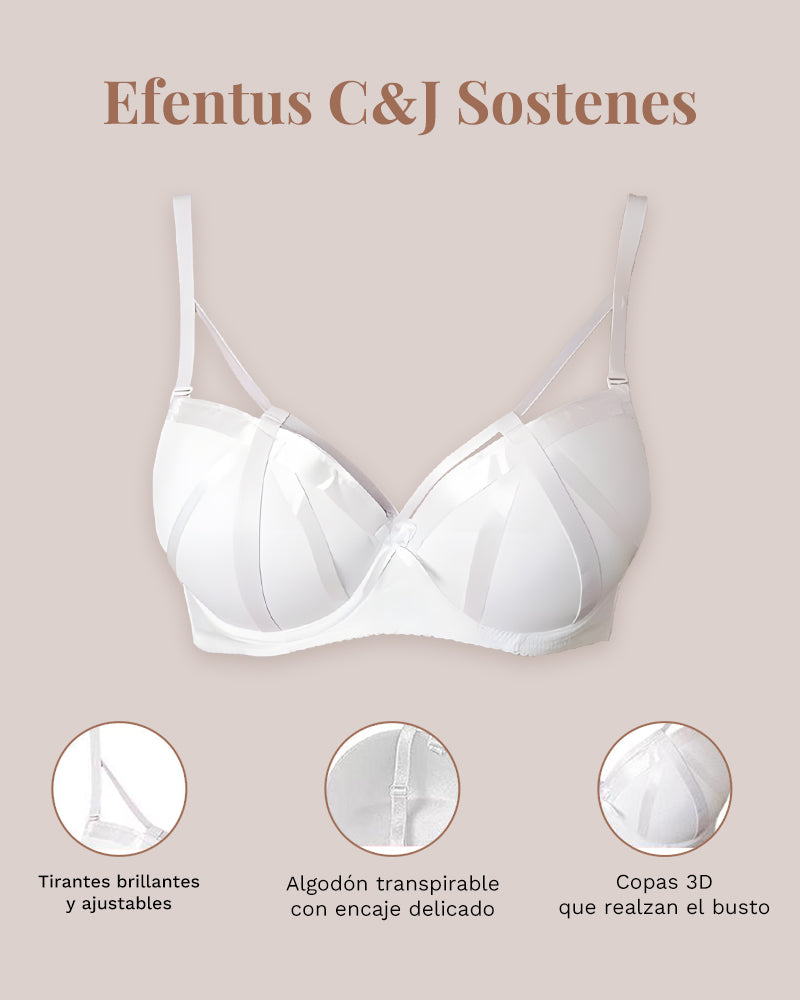 Brasier con varilla y relleno para realce sexy