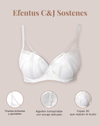 Brasier con varilla y relleno para realce sexy