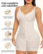 Faja plus size reductora y levanta glúteos