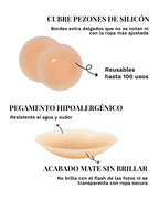 Cubrepezones Invisibles Transpirables Cómodos Sin Pegamento