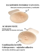 Curvvvy LiftUp Stickers – Pezoneras de silicona con efecto lifting