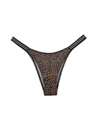 Curvvvy® SparkleGlam – Bikini sin costuras de leopardo