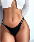 Curvvvy® SparkleGlam – Bikini sin costuras de leopardo