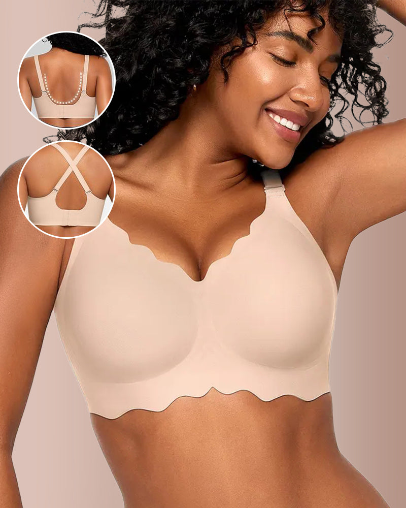 Curvvvy® Sujetador Diario Cómodo con Borde Ondulado