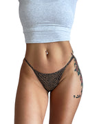 Curvvvy® ForLove – Tanga básica de tiras finas con estampado