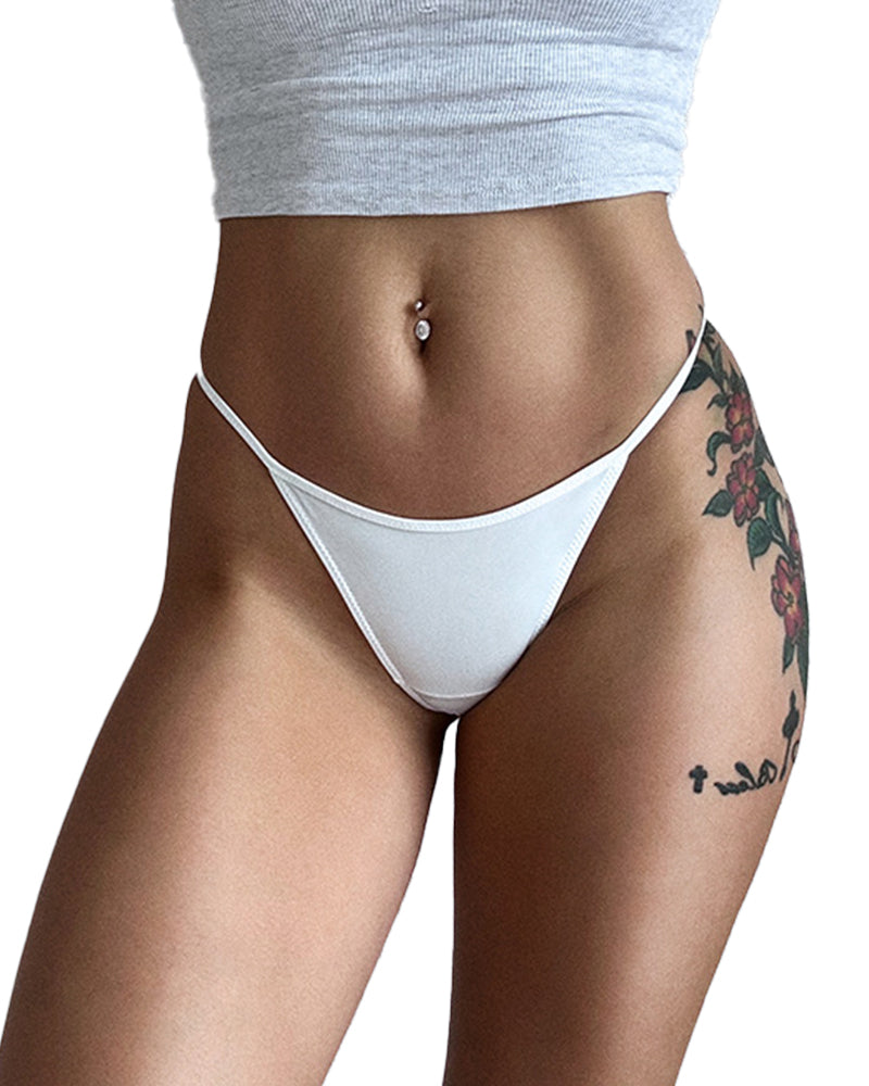 Curvvvy® ForLove – Tanga básica de tiras finas con estampado