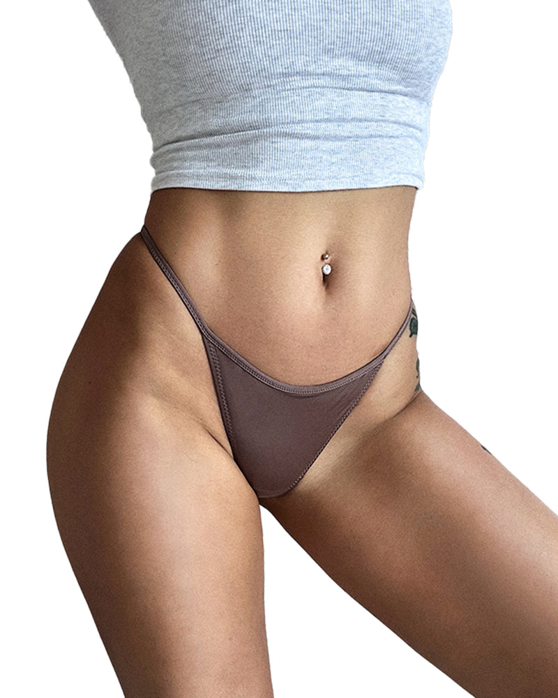 Curvvvy® ForLove – Tanga básica de tiras finas con estampado