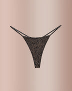 Curvvvy® ForLove – Tanga básica de tiras finas con estampado